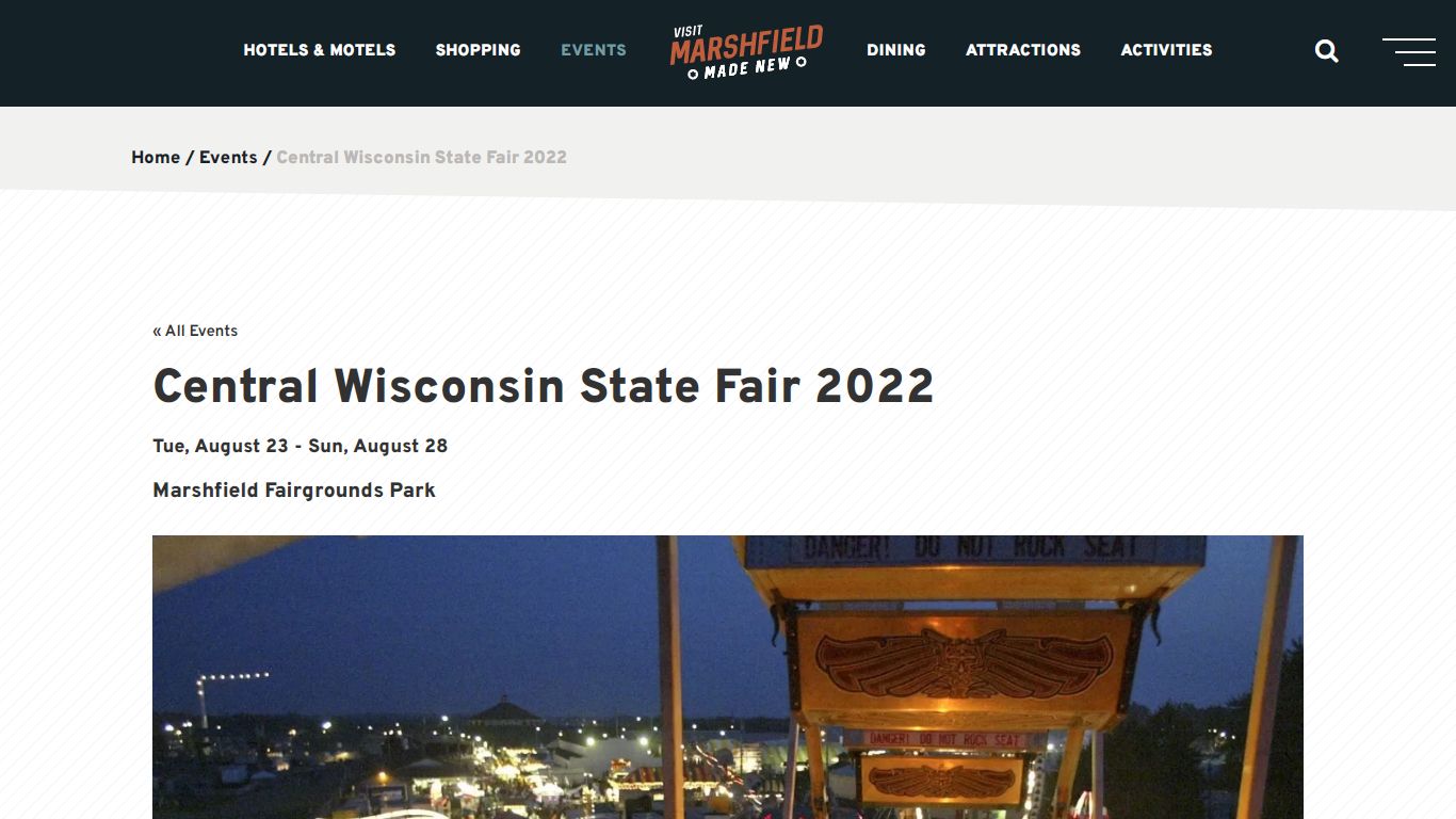 Central Wisconsin State Fair 2022 - Marshfield Made New