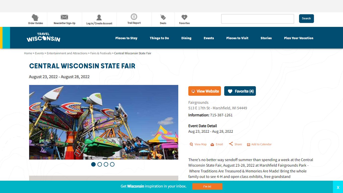 Central Wisconsin State Fair | Travel Wisconsin